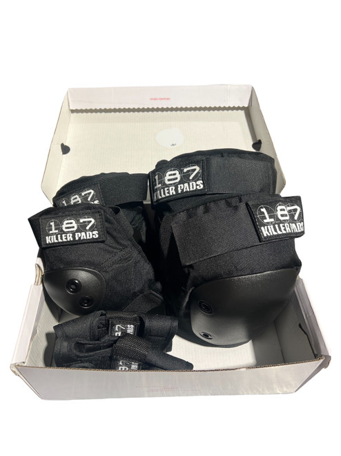 Vist Large View of Product Image Which is Used Skateboard Elbow Pads Black LG