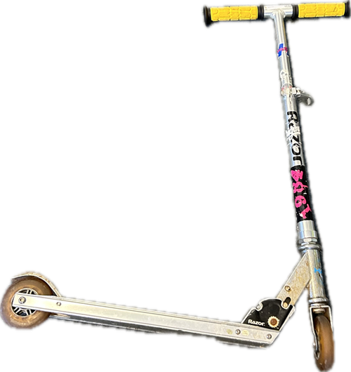 Vist Large View of Product Image Which is Used Razor USA BMX Scooter Grey