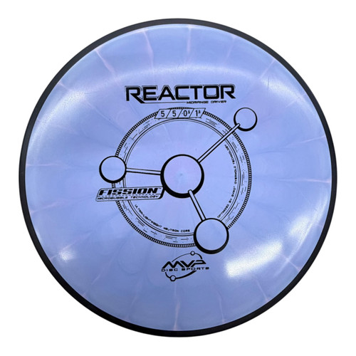 Vist Large View of Product Image Which is Used MVP FISSION REACTOR Disc Golf Mid Range Royal Blue 163g