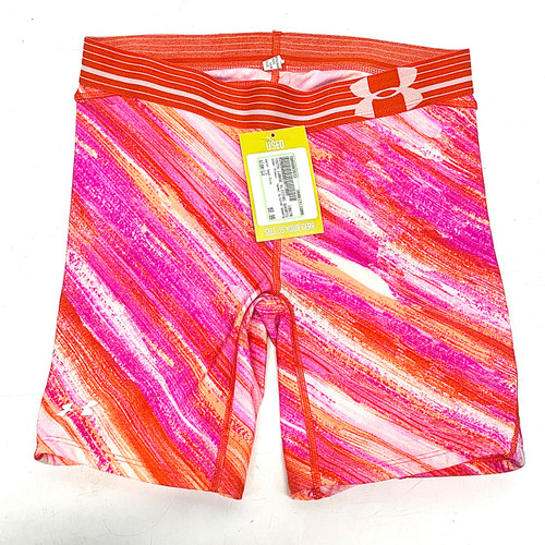Vist Large View of Product Image Which is Used Under Armour SLIDING SHORTS Other Clothing Neon Pink LG