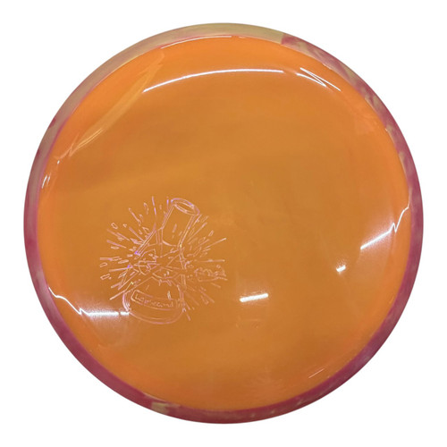 Vist Large View of Product Image Which is Used Axiom LAB SECOND VIRUS Disc Golf Driver Orange 171g
