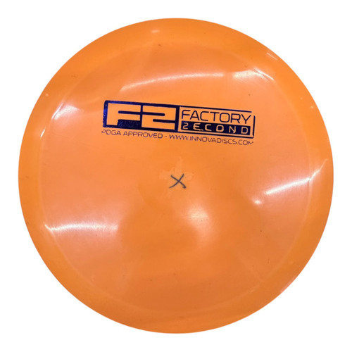 Vist Large View of Product Image Which is Used Innova F2 Disc Golf Driver Orange 174g
