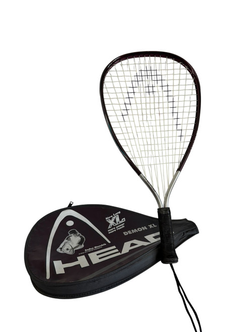 Vist Large View of Product Image Which is Used Head DEMON XL Adult Racquetball Racquet Maroon Unknown