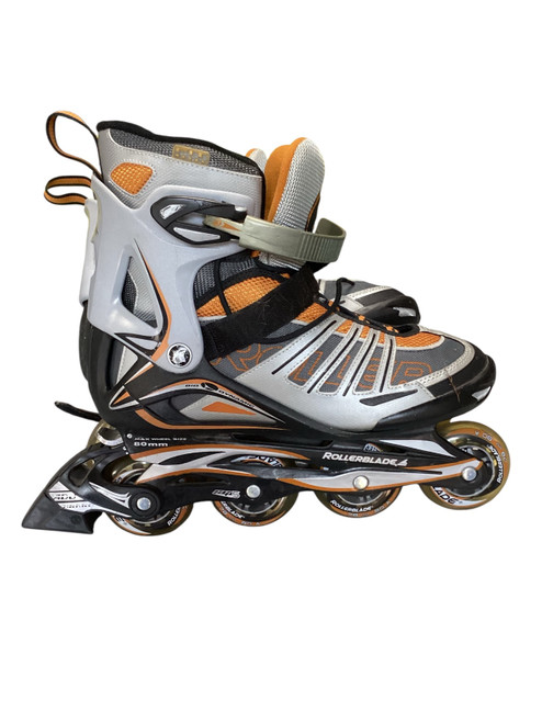 Vist Large View of Product Image Which is Used Rollerblade 10 ROLLER BLADE Senior Rec Fitness Skates Grey Senior 10