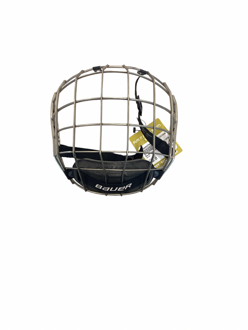 Vist Large View of Product Image Which is Used Bauer Hockey Wire Mask Grey SM