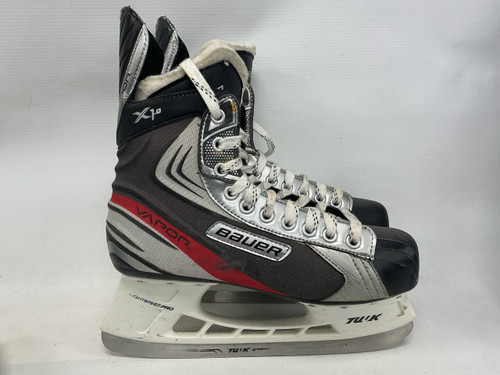 Vist Large View of Product Image Which is Used Bauer VAPOR X10 Senior Hockey Skate Senior 7
