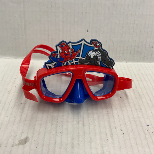 Vist Large View of Product Image Which is Used Bean Bag Buddys Swim Goggles Red