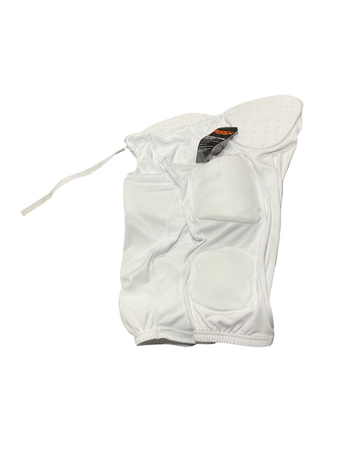 Vist Large View of Product Image Which is Used Shock DR Adult FB Integrated Pants White XL