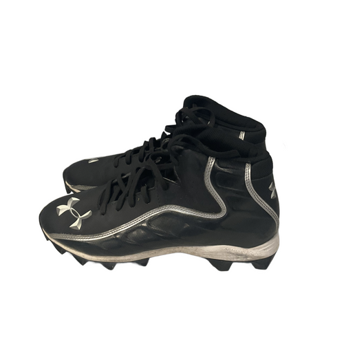 Vist Large View of Product Image Which is Used Under Armour HAMMER MOLDED CLEATS Adult FB Cleats Black Senior 8