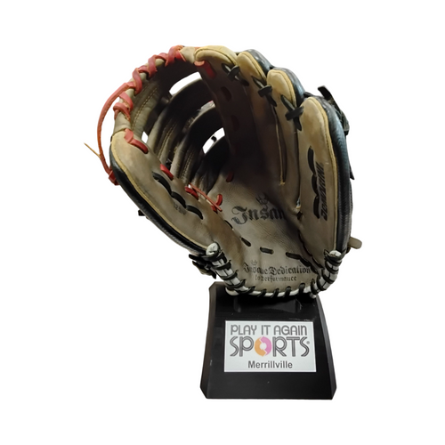 Vist Large View of Product Image Which is Used Demarini INSANE BB/SB Glove RH Throw Grey 12 3/4"
