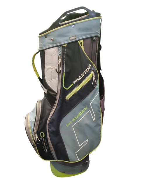 Vist Large View of Product Image Which is Used Sun Mountain PHANTOM Mens Stand Bag Black And Green