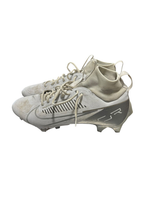 Vist Large View of Product Image Which is Used Nike Adult FB Cleats White Senior 12