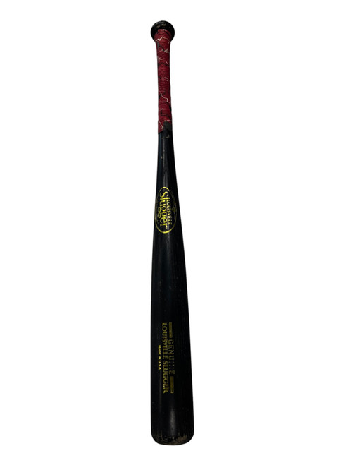 Vist Large View of Product Image Which is Used Louisville Slugger GENUINE BB/SB Wood Bat 27"