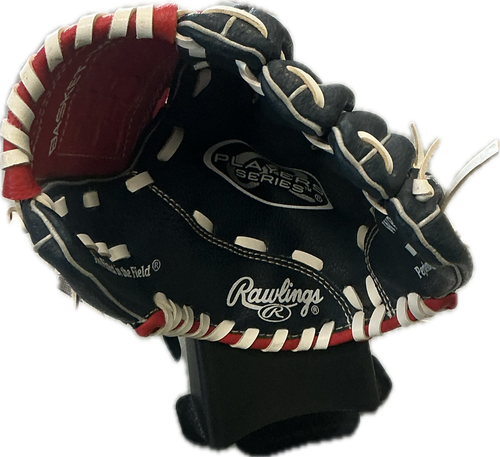 Vist Large View of Product Image Which is Used Rawlings WPL95NS BB/SB Glove T-ball Navy Blue 9 1/2"