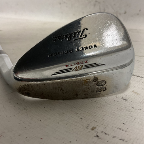 Vist Large View of Product Image Which is Used Titleist VOKEY 296-14 Golf Wedge Mens RH 56 Degree