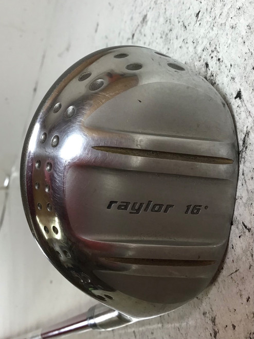 Vist Large View of Product Image Which is Used Taylormade RAYLOR Mens Fairway Wood RH 3 Wood