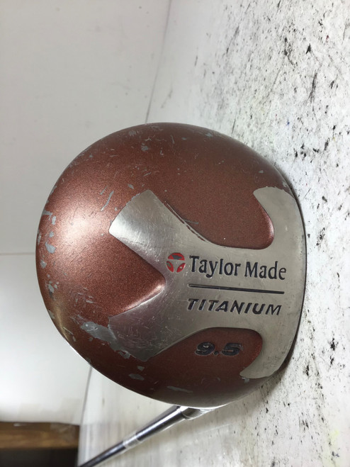 Vist Large View of Product Image Which is Used Taylormade TITANIUM Mens Driver RH 9.5 Degree