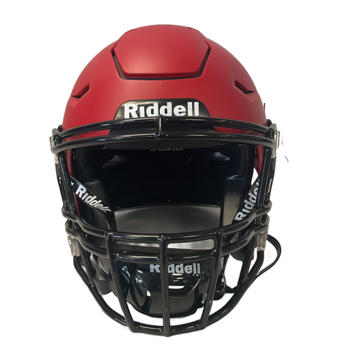 Vist Large View of Product Image Which is Used Riddell 2025 VARSITY SPEED FLEX FB Helmet Red MD