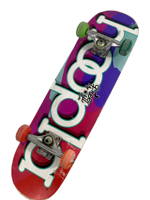 Vist Large View of Product Image Which is Used HOOPLA SKATEBOARD Complete Skateboard Purple Regular