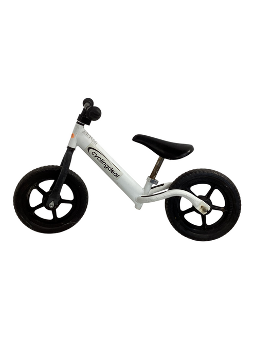 Vist Large View of Product Image Which is Used CYCLING DEAL Balance Bike Boys White 12"