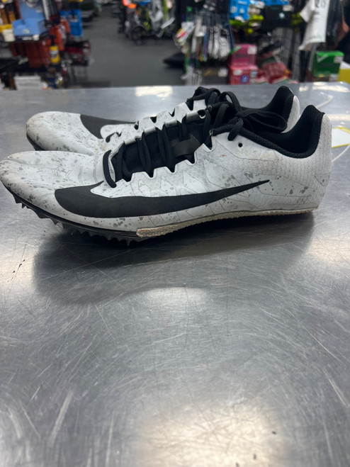 Vist Large View of Product Image Which is Used Nike ZOOM RIVAL S Track & Field Cleats Adult Grey Senior 11
