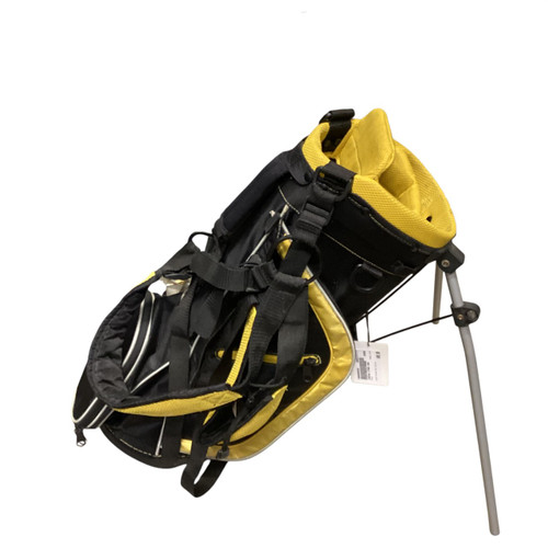 Vist Large View of Product Image Which is Used Nike NIKE Jr Stand Bag Black And Yellow