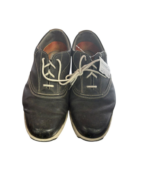 Vist Large View of Product Image Which is Used Foot Joy Mens Golf Shoes Black Senior 10.5