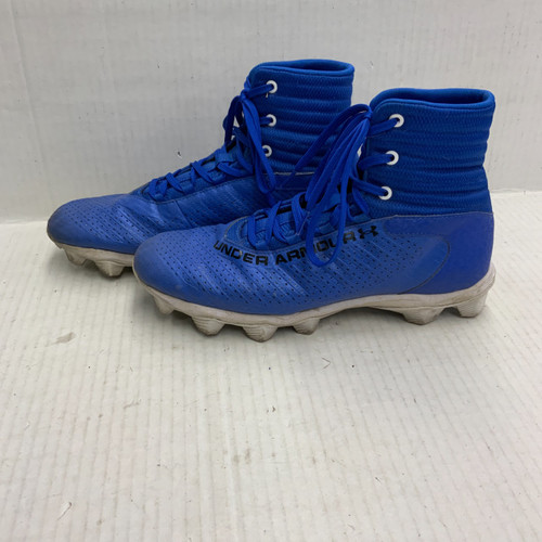 Vist Large View of Product Image Which is Used Under Armour Adult FB Cleats Royal Blue Senior 10.5