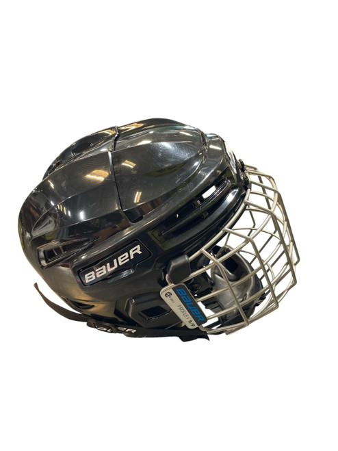 Vist Large View of Product Image Which is Used Bauer IMS5.0 Helmet Cage Combo Black SM