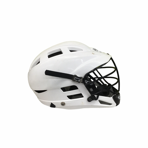 Vist Large View of Product Image Which is Used Cascade CS Lacrosse Helmet White One Size
