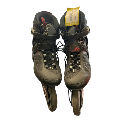 Vist Large View of Product Image Which is Used K2 N84 ROLLER SKATES Senior Rec Fitness Skates Black Senior 9