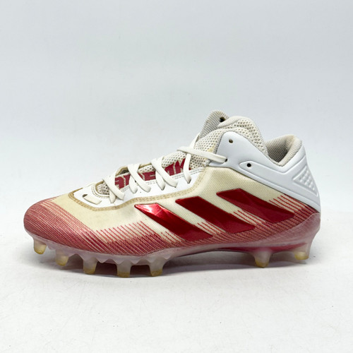 Vist Large View of Product Image Which is Used Adidas FREAK 20 Adult FB Cleats Red And White Senior 8.5