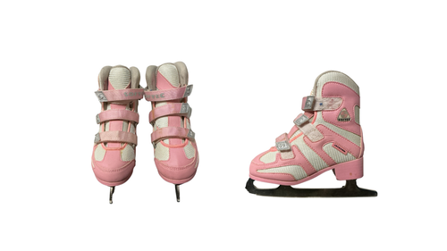 Vist Large View of Product Image Which is Used Jackson SOFTEC Girls Figure Skate Pink Youth 12.0