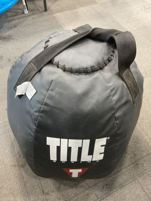 Vist Large View of Product Image Which is Used Title TITLE PUNCHING BAG Boxing Heavy Bag Black 60 lb