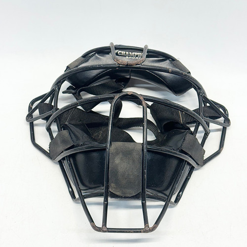 Vist Large View of Product Image Which is Used Champro CATCHER HELMET 2PC Catchers Mask Black