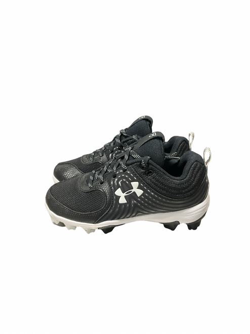 Vist Large View of Product Image Which is Used Under Armour GLYDE BB/SB Cleats Black Junior 02