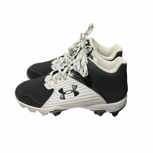 Vist Large View of Product Image Which is Used Under Armour LEAD OFF BB/SB Cleats Black Junior 04