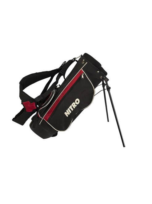 Vist Large View of Product Image Which is Used Nitro Jr Stand Bag Black And Red