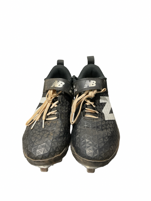 Vist Large View of Product Image Which is Used New Balance FUEL CELL METAL BB/SB Cleats Black Senior 10