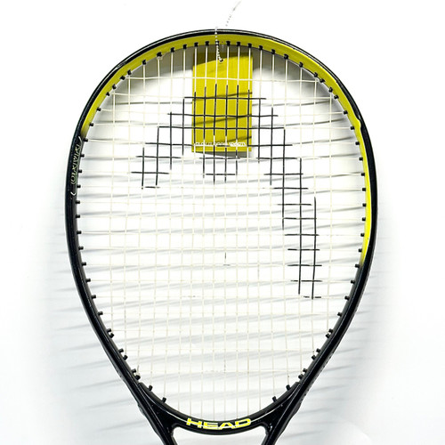 Vist Large View of Product Image Which is Used Head NANO Adult Tennis Racquet Black 4 3/8"
