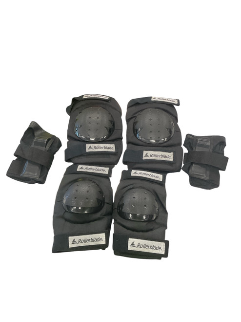 Vist Large View of Product Image Which is Used Rollerblade Skateboard Kneepads Black MD