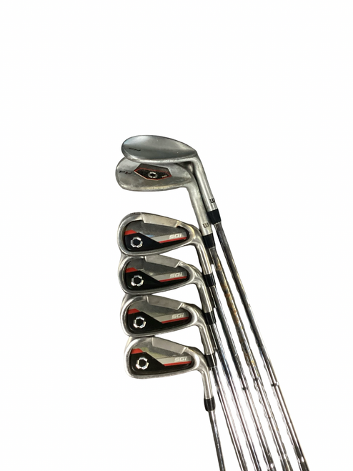 Vist Large View of Product Image Which is Used Wilson PROFILE EASY LAUNCH 6-SW Mens Iron Set RH 6I-SW
