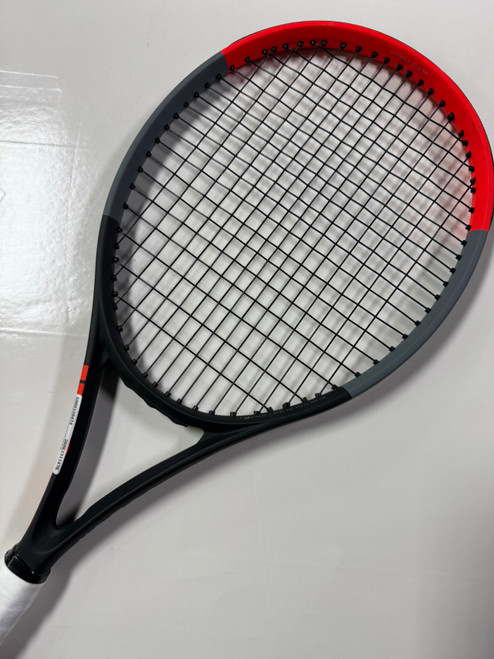 Vist Large View of Product Image Which is Used Wilson CLASH 100 TOUR V10 Adult Tennis Racquet None 4 3/8"