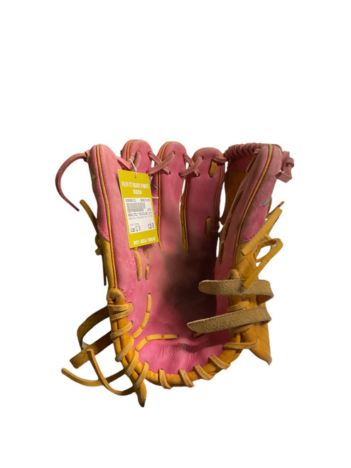 Vist Large View of Product Image Which is Used ABSOLUTELY RIDICULOUS 10.5 LHT PINK BB/SB Glove LH Throw Orange 12"