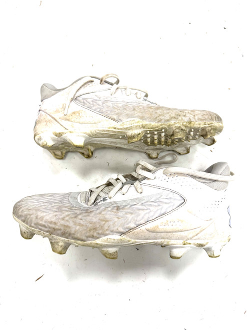 Vist Large View of Product Image Which is Used Under Armour BASEBALL BB/SB Cleats White Senior 7.5