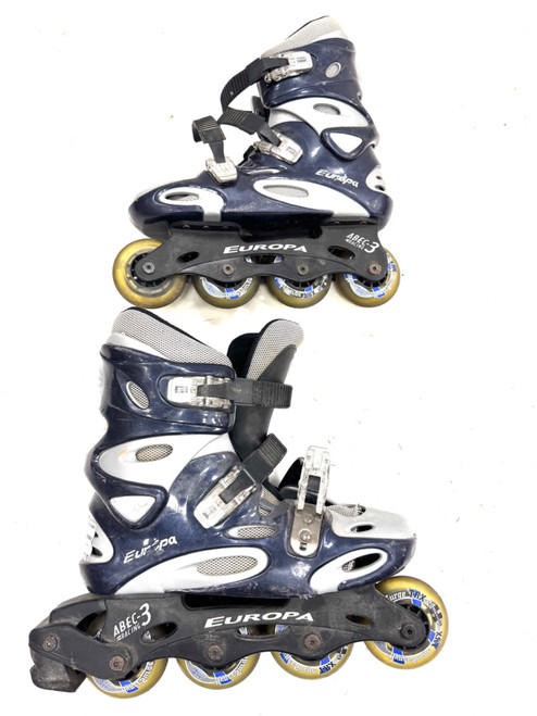 Vist Large View of Product Image Which is Used RollerDerby ABEC 3 Senior Rec Fitness Skates Grey Senior 9