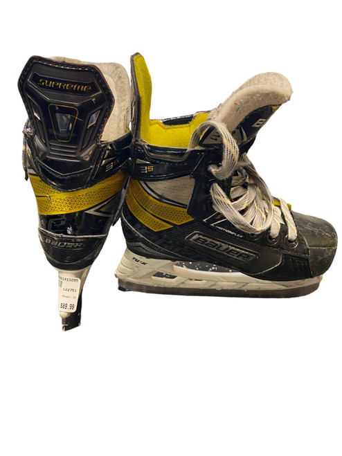 Vist Large View of Product Image Which is Used Bauer 3S Youth Hockey Skate Youth 11.0