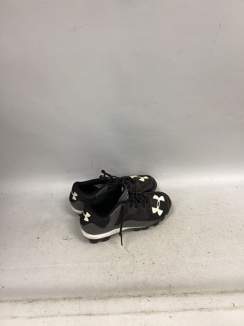 Vist Large View of Product Image Which is Used Under Armour BB/SB CLEAT BB/SB Cleats Black Junior 04.5