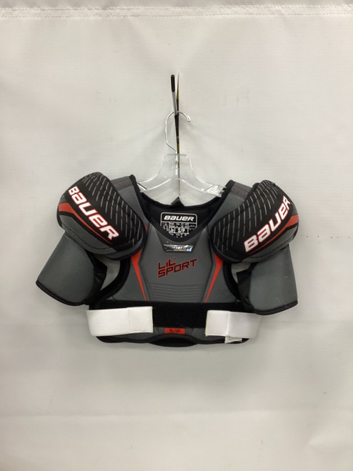 Vist Large View of Product Image Which is Used Bauer LIL SPORT Junior Shoulder Pads SM