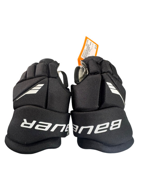 Vist Large View of Product Image Which is Used Bauer LIL SPORT Youth Gloves Black 9"